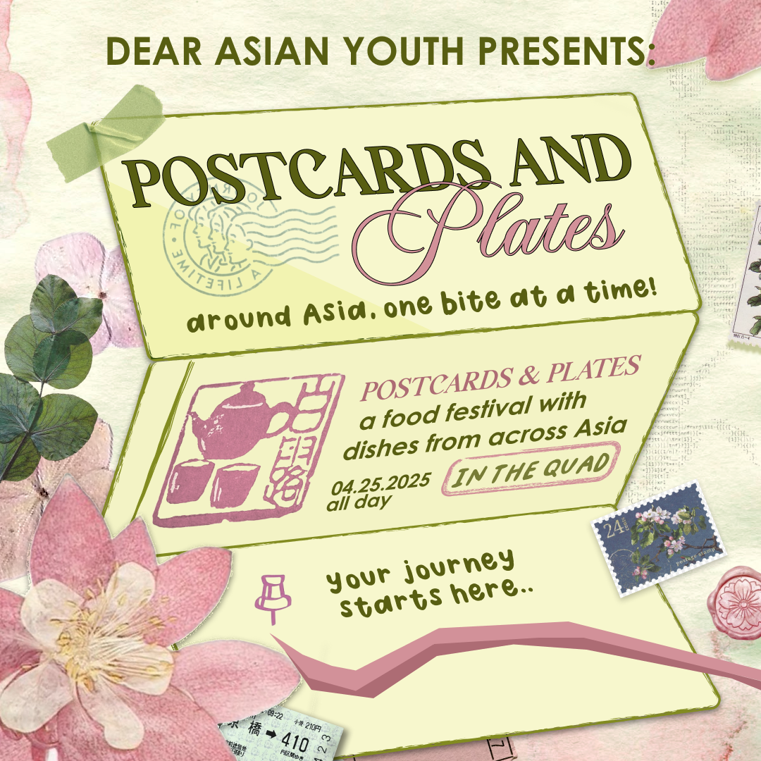 Creating graphics for Dear Asian Youth's local food festival