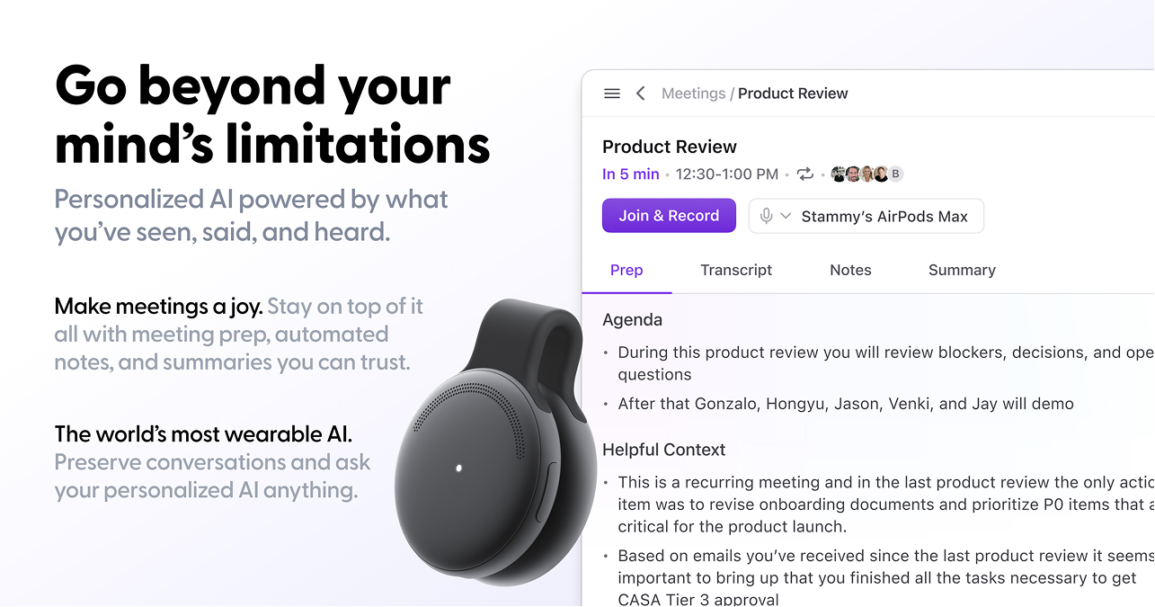 Go beyond your mind's limitations—smart speaker product page